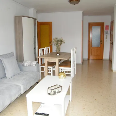 Familiar De 3 En Con Piscina, Cerca De Playa Y Puerto - Es-314-26 Gandia
